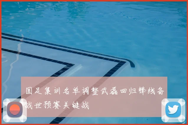 国足集训名单调整武磊回归锋线备战世预赛关键战